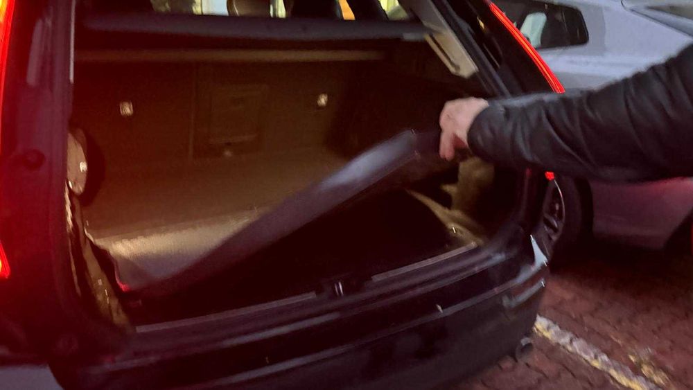 Proteção de porta-bagagens Volvo V60