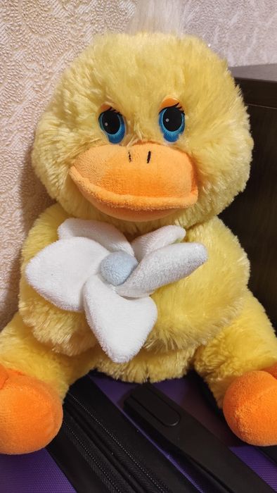 М'яка іграшка, уточка, плюшева іграшка, каченя