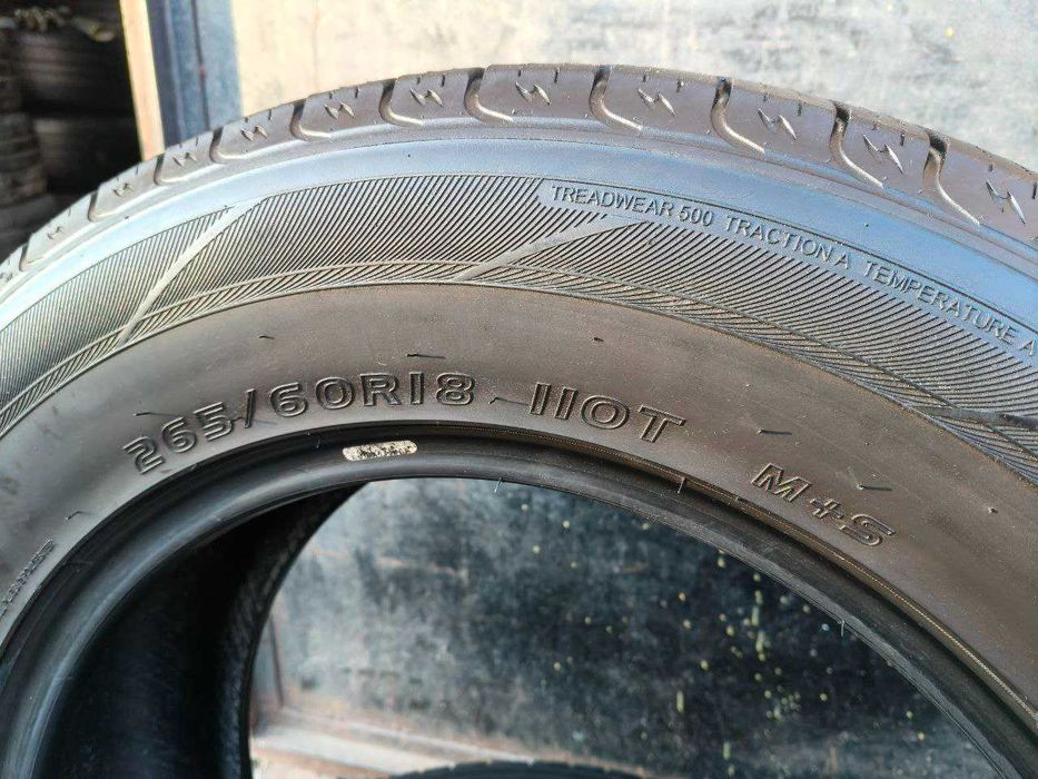 ChaoYang SU318 H/T 265/60r18 2шт, 6,7мм, 22год, M+S. Привезены из Германии