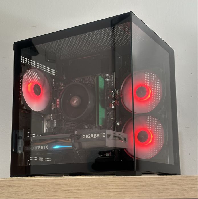 PC Gaming Ryzen 5 + RTX 3060 Ti | 16GB RAM | RGB | Pronto para Jogar