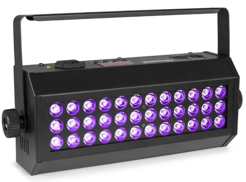 Projector Strobe 36x LEDs 3W UV (Luz Negra) FLOOD36UV - beamZ