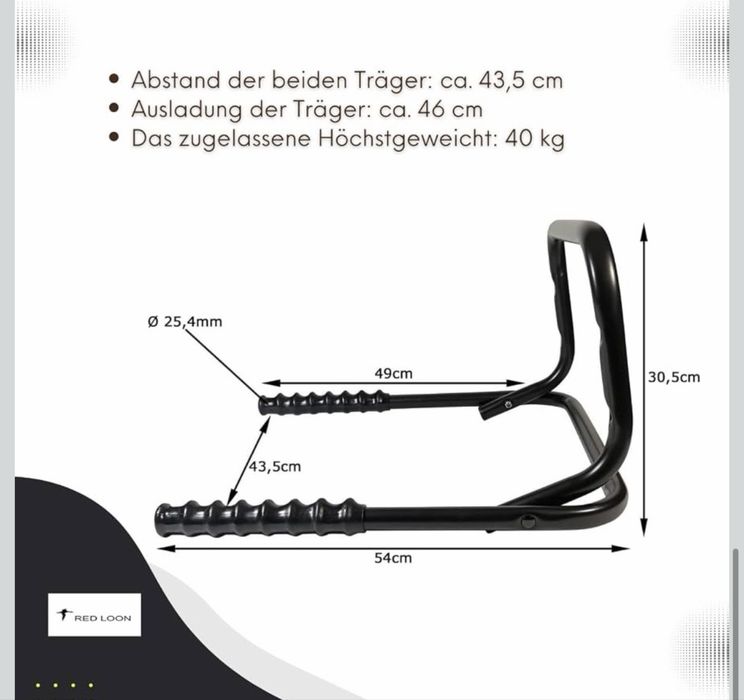 Suporte parede para 2 bicicletas / outros
