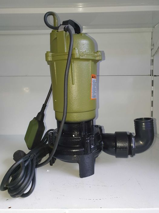 Насос з Ножем с Ножом фекальный дренажный (ТІЛЬКИ ДОСТАВКА ПОШТОЮ)