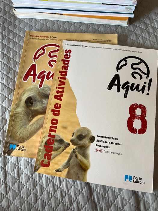 Livros escolares novos