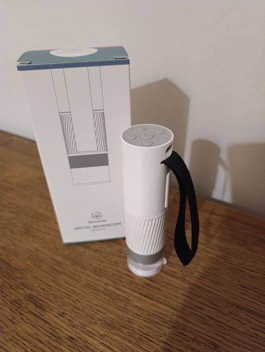 BeaverLab inteligentny mikroskop "M1" 400X, transmisja obrazu na komputer lub smartfon
