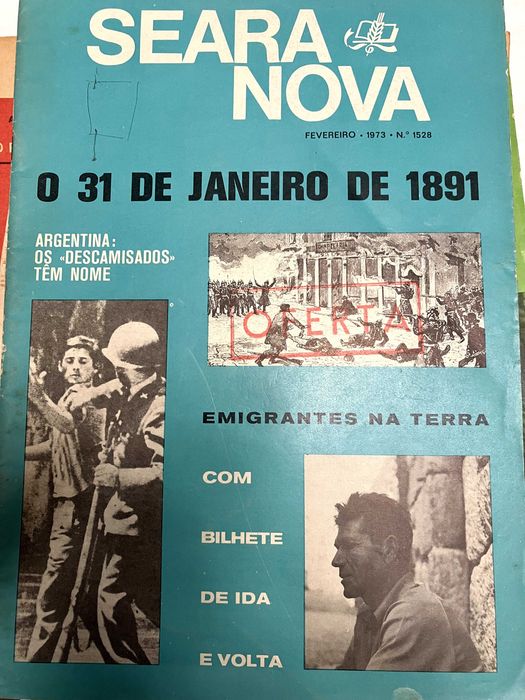 Revistas Portugal Socialista e Seara Nova