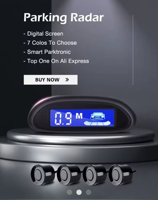 Czujniki parkowania z aliexpress