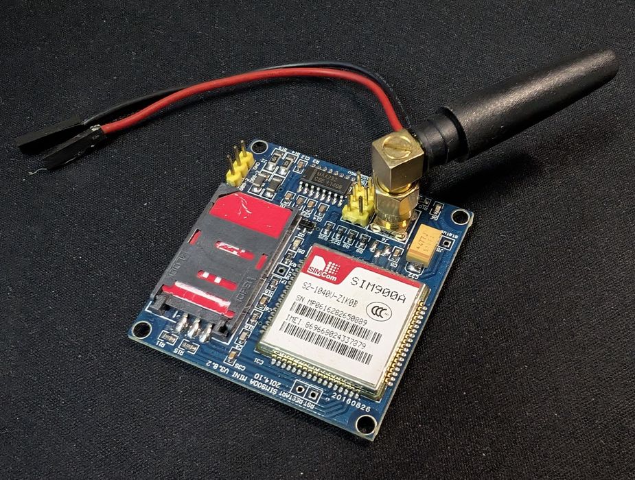 GSM/GPRS модуль SIM900A з антеною