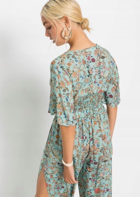 B.P.C bluzka krótka ze wzorem r.50