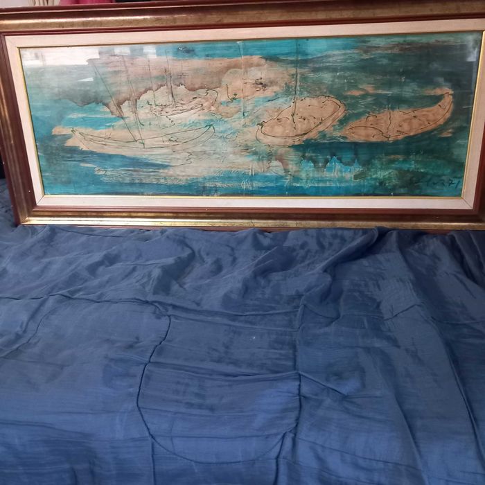Pintura a óleo de Mário Silva