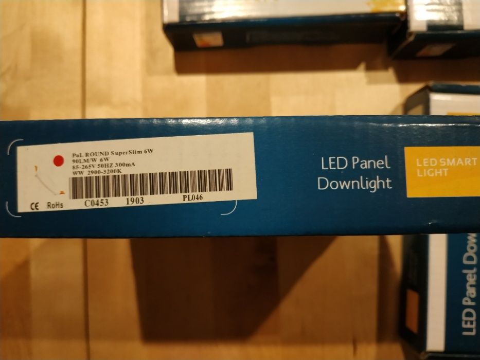 Placas led downlights