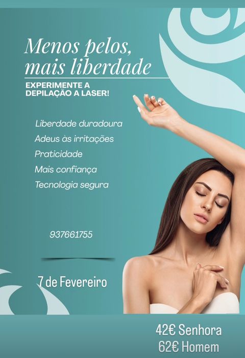 Depilação a laser em Braga