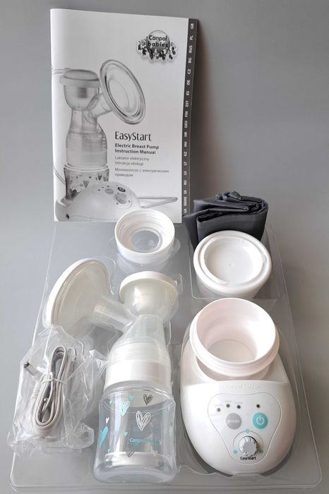 Laktator elektryczny Canpol babies EasyStart – KOMPLET