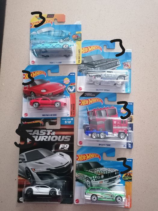 Hot Wheels vários modelos