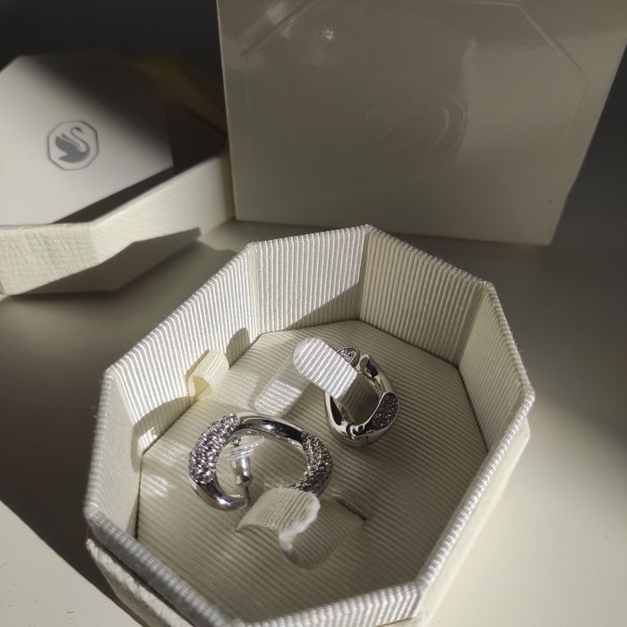 Kolczyki Swarovski Dextera White