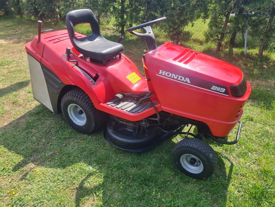 Profesjonalny traktorek kosiarka HONDA 2113 13km silnik HONDA oryginał hydrostatic serwis