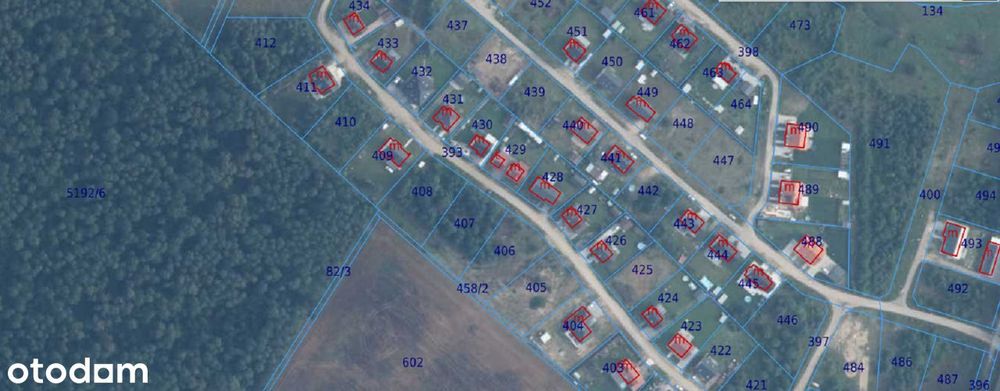 Działka z mediami. Nowe osiedle Bajkowa Kiełpin, pod Człuchowem