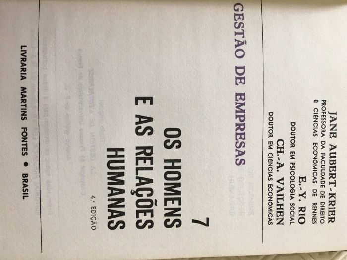 Livros de gestão
