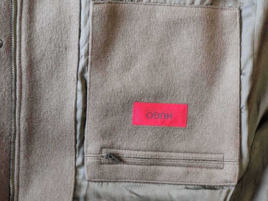 Брендовое муж. пальто HUGO BOSS /р.50/ нат.шерсть /оригинал, Германия/