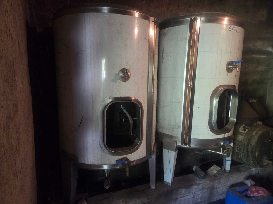 Cubas inox 550Lt e 1000Lt