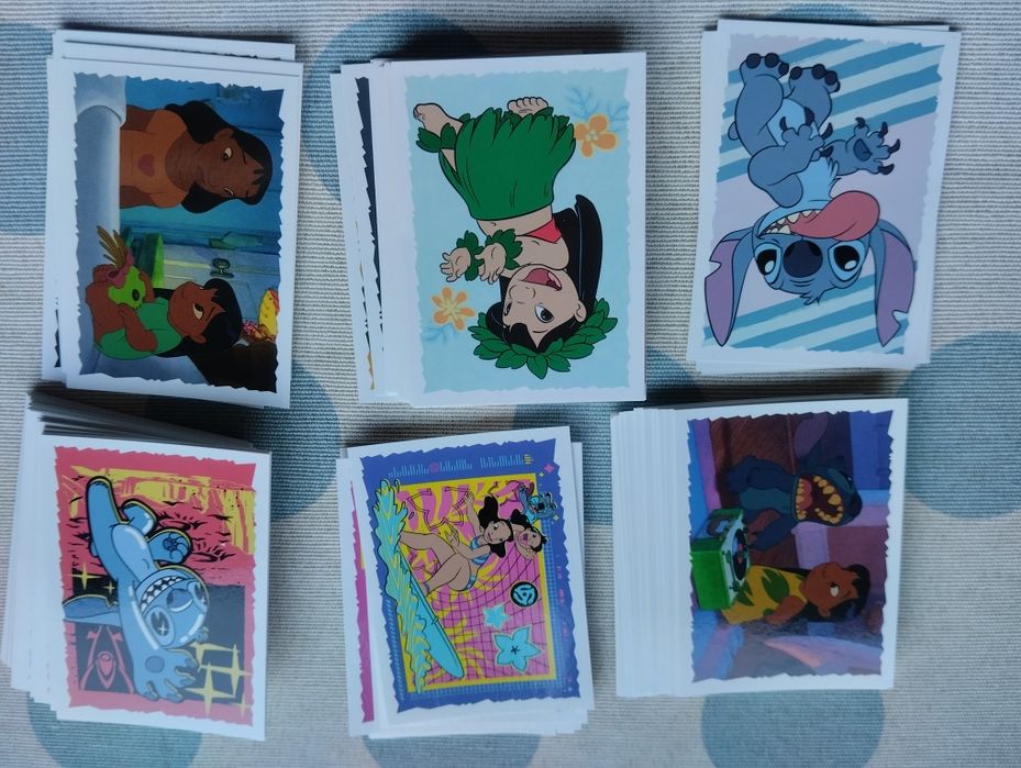 (163)  Cromos da coleção Stitch 2024