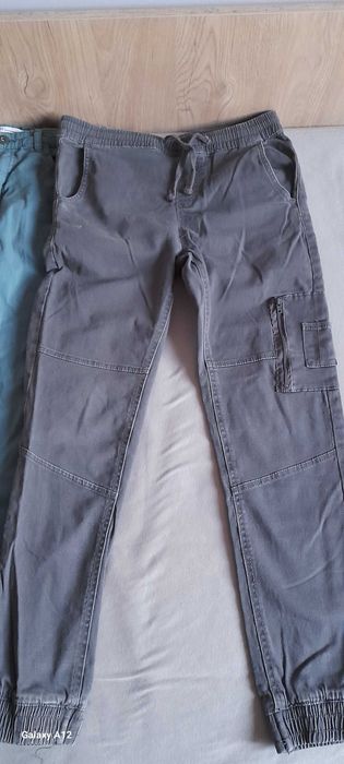 spodnie 3pary  chlopiec 152 joggery