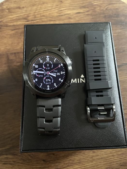 Garmin Fenix 7X Pro Sapphire solar tytan, 51 mm