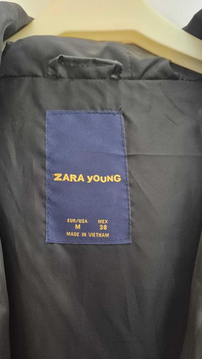 Bomber Zara Young Cinzento e Caqui