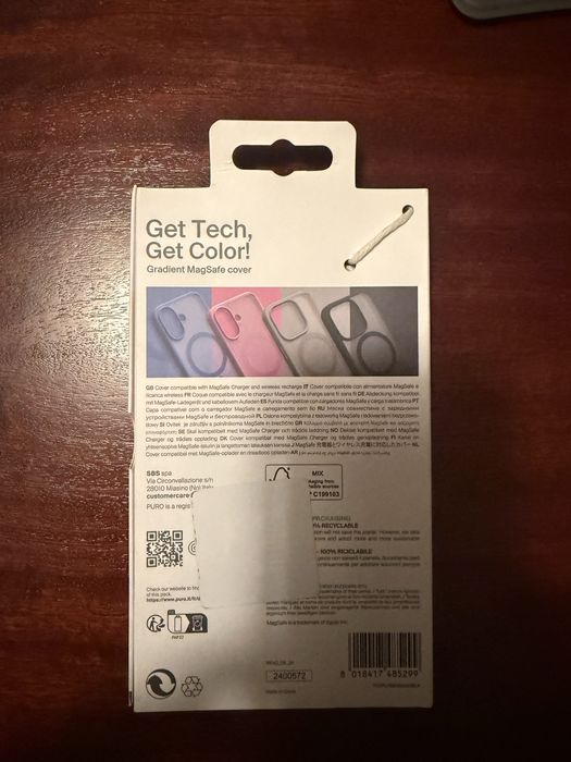 Capa iphone 16 - Puro