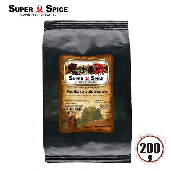 Mieszanka Przyprawowa SuperSpice - Kiełbasa Jałowcowa - 200g