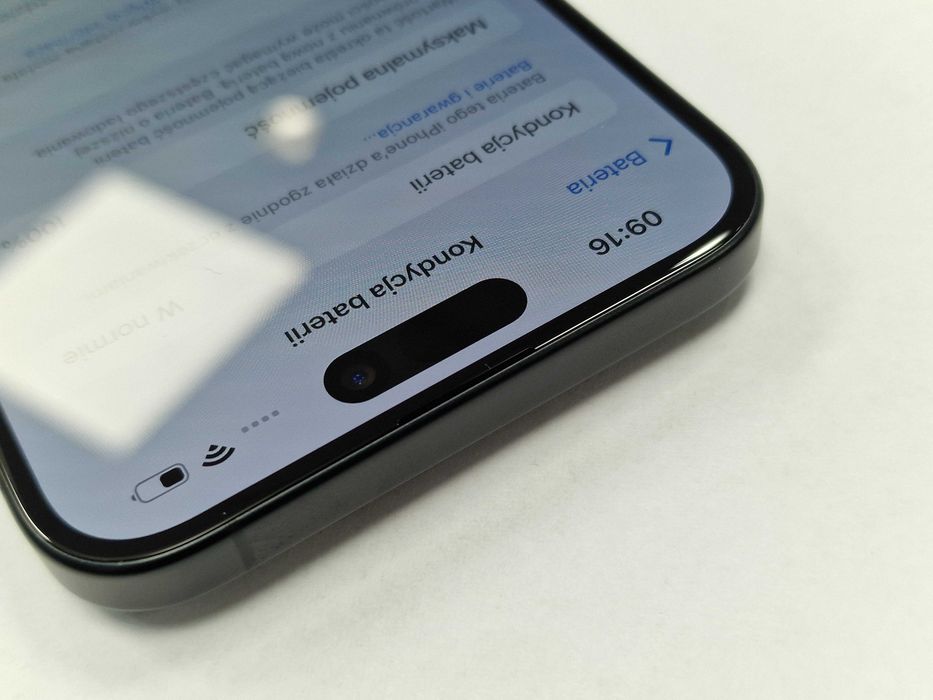 Iphone 16 Plus 256GB/ 16+/ Black/ Czarny/ A3290/ 100%/ Grade A- + łado