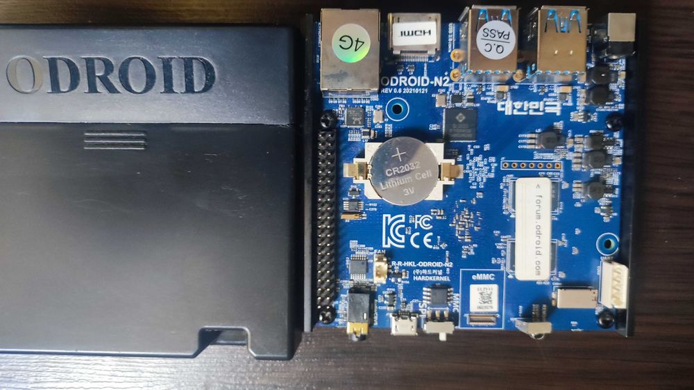 Microkomputer Odroid N2+ 4GB RAM + obudowa