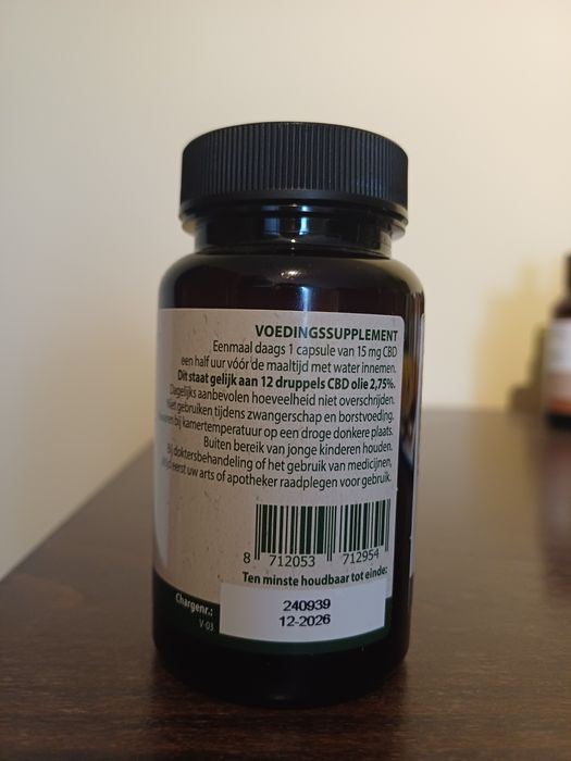 Jacob Hooy CBD 15mg 60 kapsułek