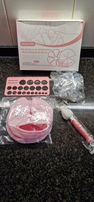 Kit bem estar mamário com conjunto redutores de funil