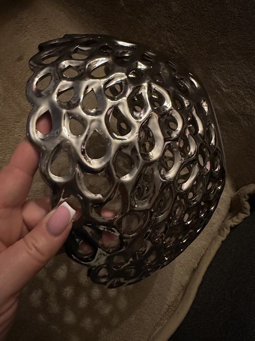 Ażurowa srebrna miska #polecam!