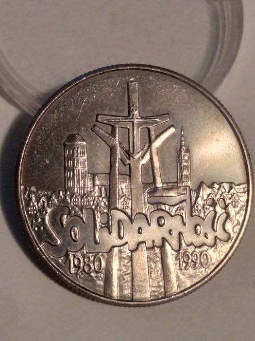2 x 10000 złotych 1990 Solidarność