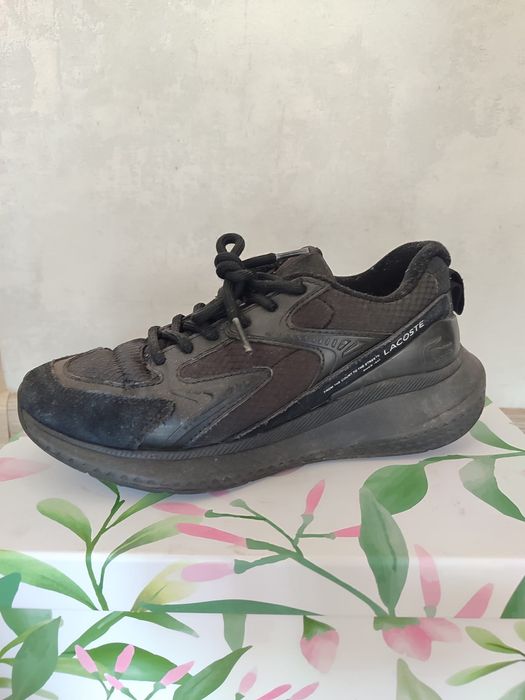 Damskie sneakersy 38 czarne Lacoste adidasy