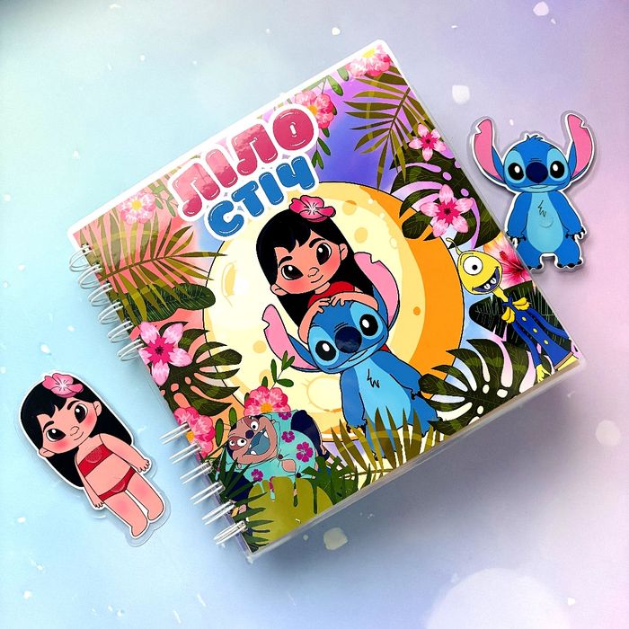 Ліло і стіч тока бока гра на липучках ліпучках альбом книжка аватар