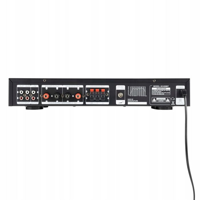 Wzmacniacz 600W Bluetooth Mini AV-628BT wzmacniacz HiFi FM/AM