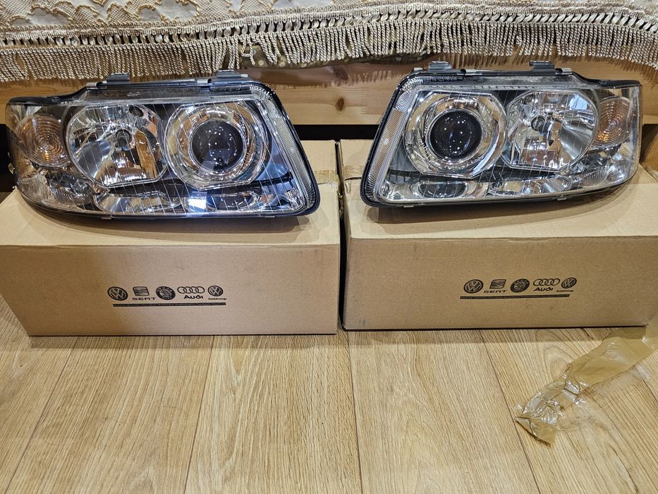 Faróis, ópticas audi a3 8l, originais e novas