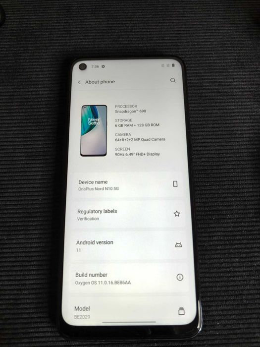 Smartfon OnePlus Nord N10 5G