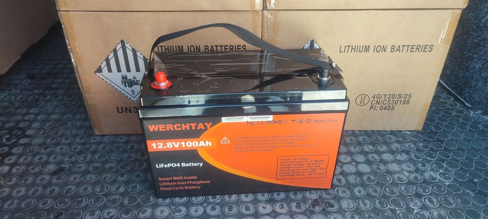 Акумулятор WERCHTAY LiFePO4 12V 100Ah