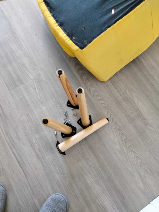 Yellow armchair