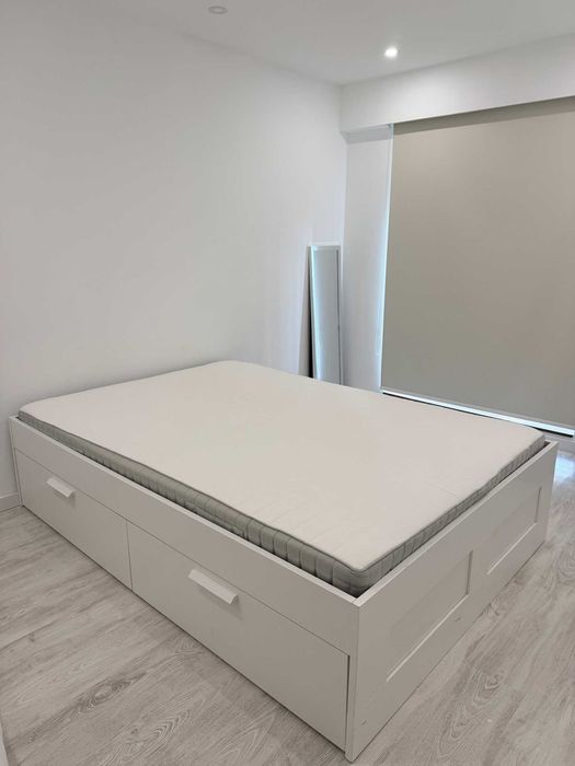 Cama Branca BRIMNES Ikea