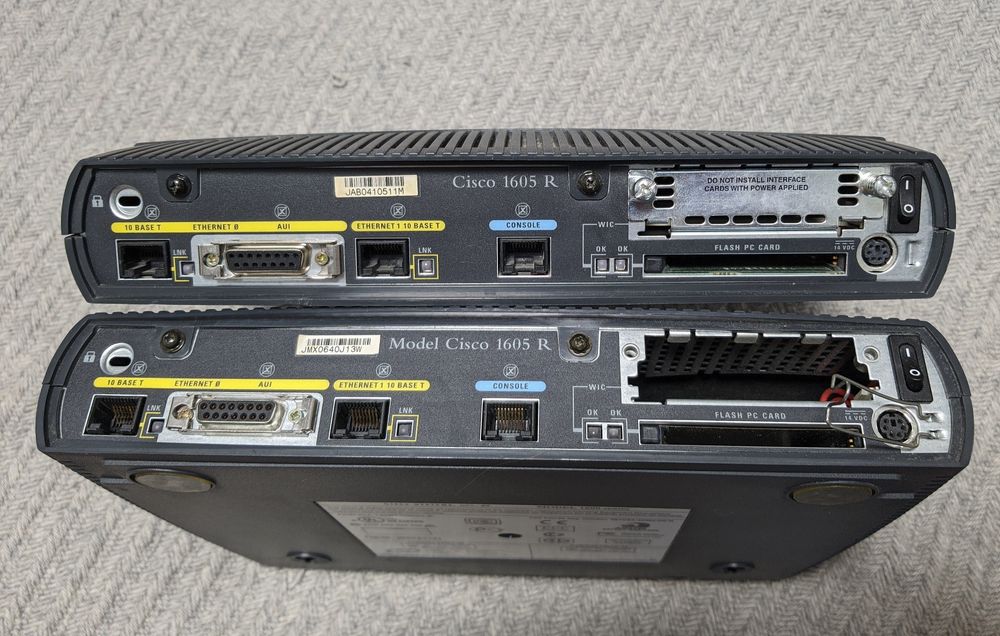 Маршрутизатори CISCO 1600