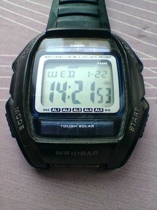 Casio WL-500 Though Solar (niebieski otok) Unikatowy