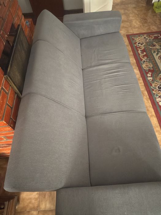 Sofa tecido 3 lugares Oportunidade Unica