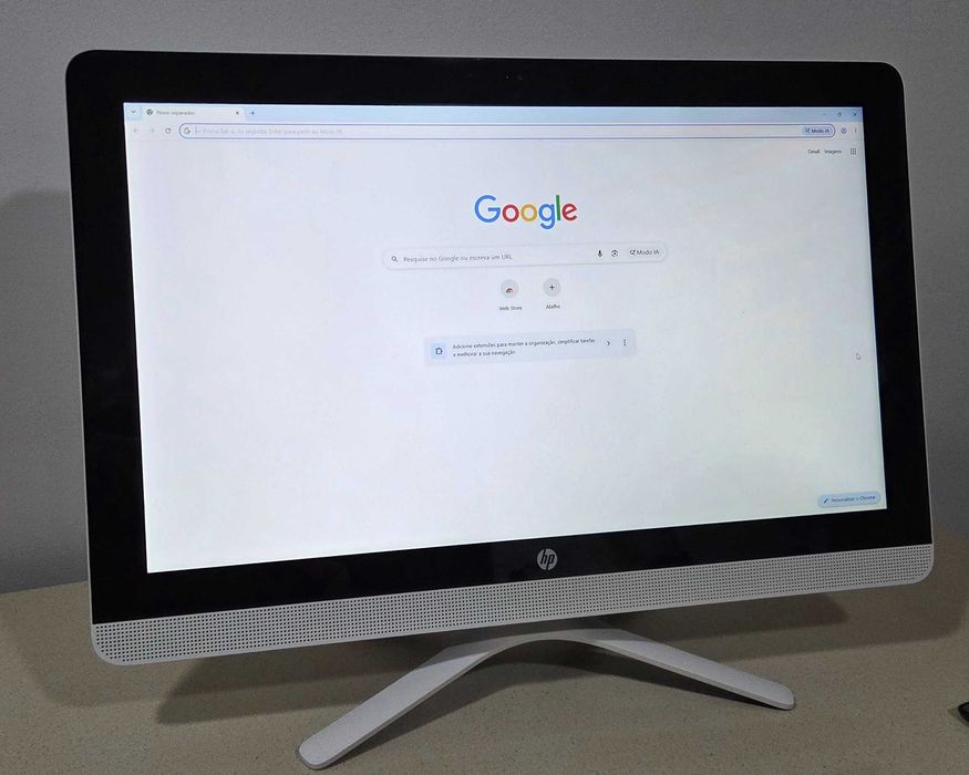 Computador HP tudo em um touchscreen de 22 Polegadas