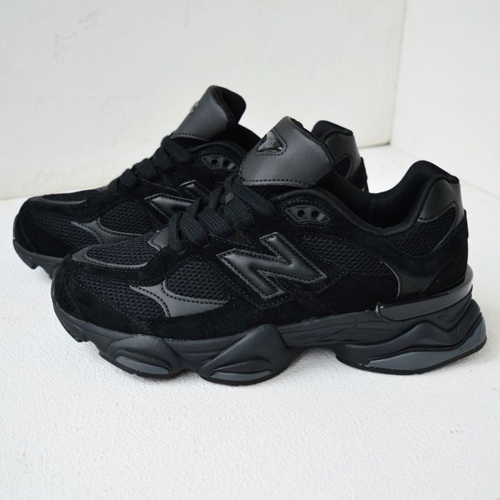 Чоловічі кросівки New balance 9060 Black чорні всесізоні