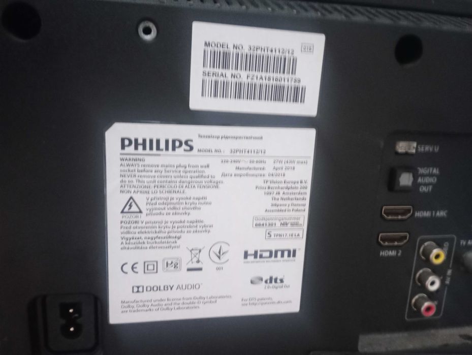 Telewizor Philips 32 całe 32 pht